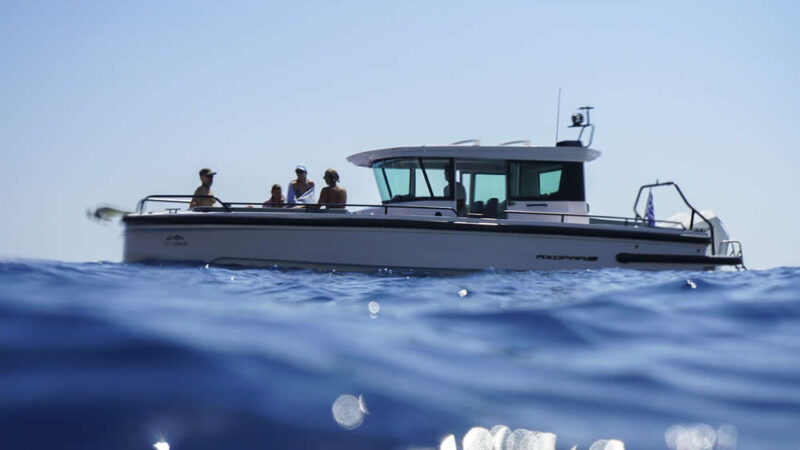 The Sea Pig boat rental, Milos, Greece