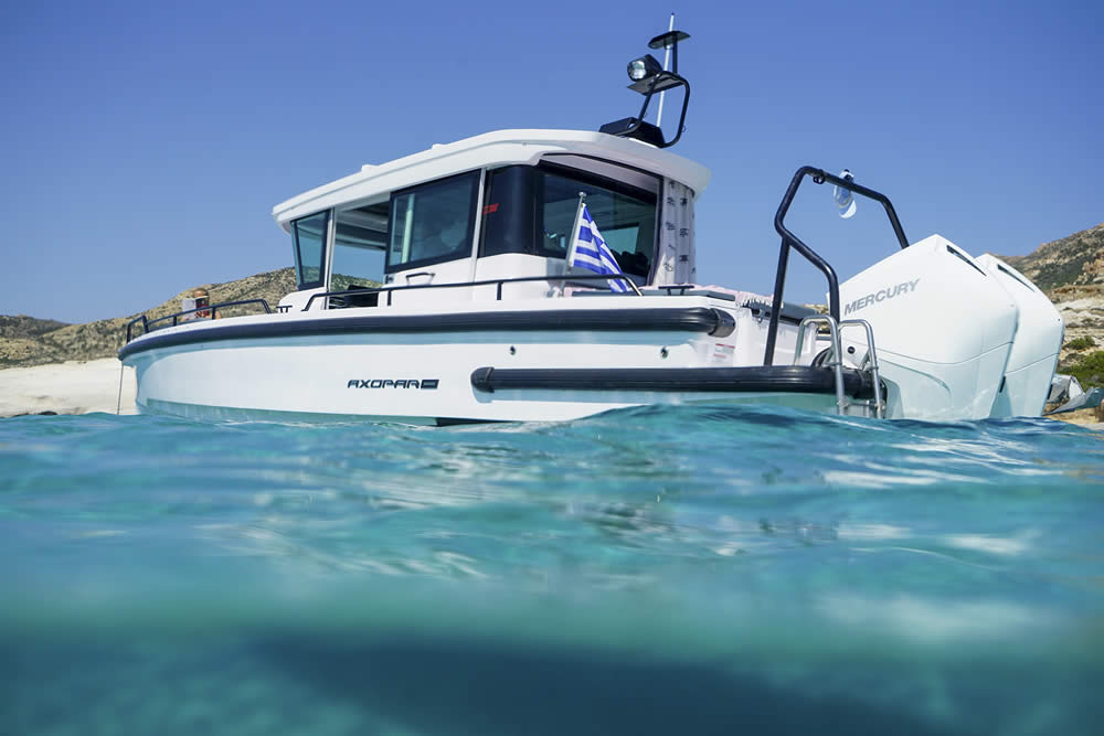 The SeaPig boat rental, Milos, Greece